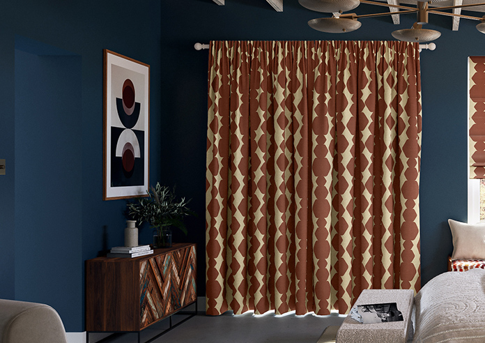 Construct, Burnt Orange - Made to Measure Curtains - Image 7